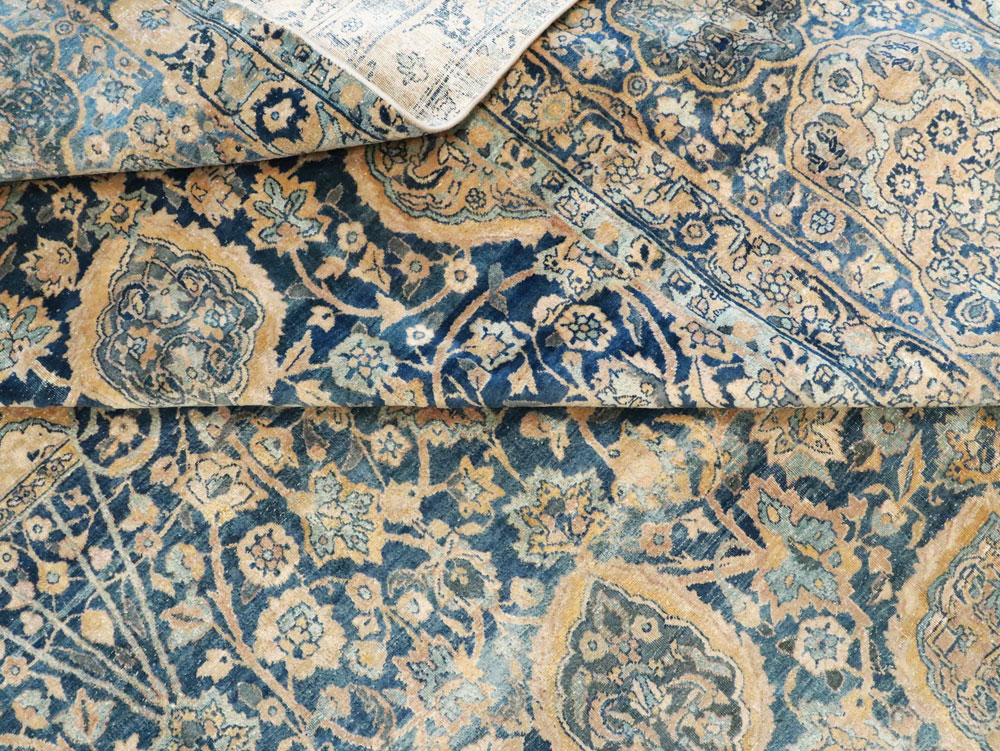 Antique Persian Lavar Kerman Carpet, No.8937 - Galerie Shabab