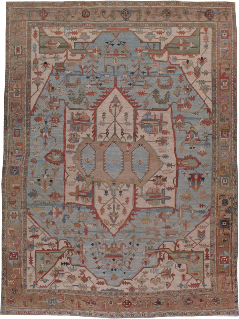 A Serapi Carpet, No.8948 - Galerie Shabab