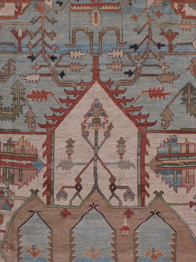 A Serapi Carpet, No.8948 - Galerie Shabab