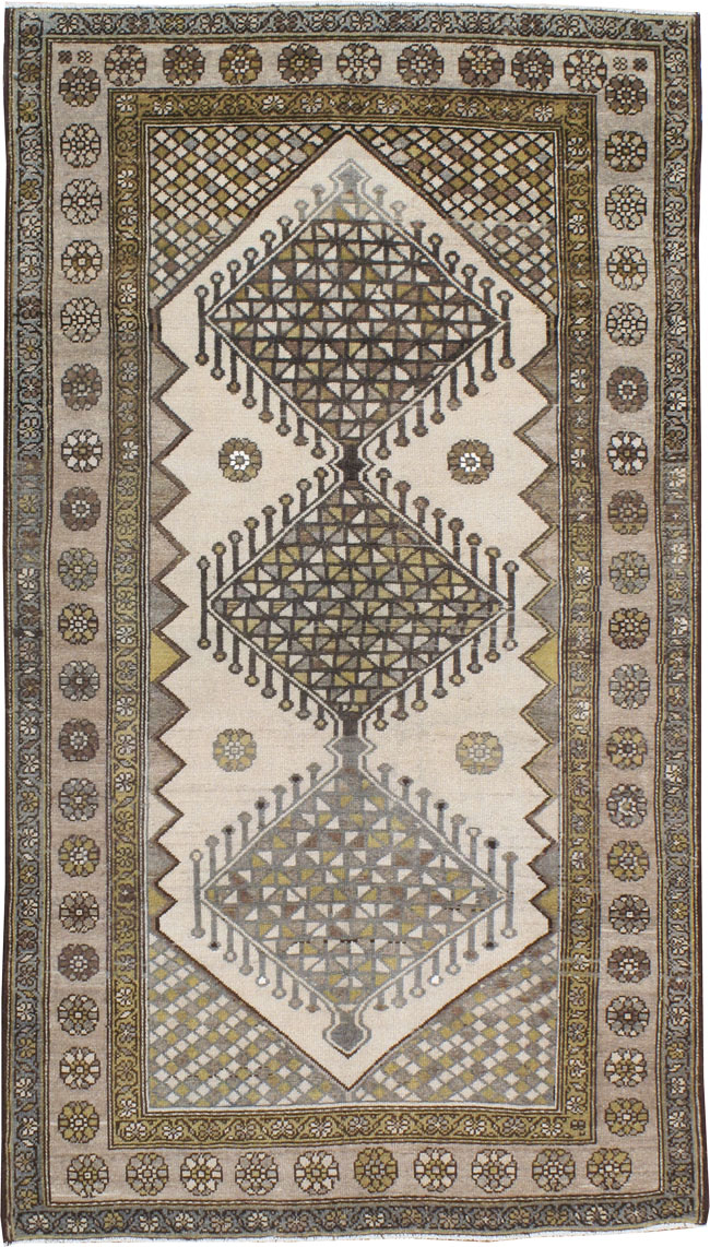Vintage Persian Malayer Carpet, No.8958 - Galerie Shabab