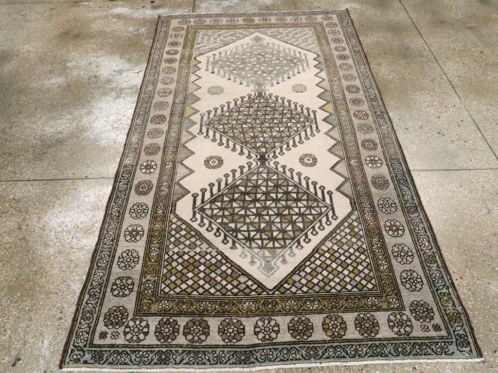 Vintage Persian Malayer Carpet, No.8958 - Galerie Shabab