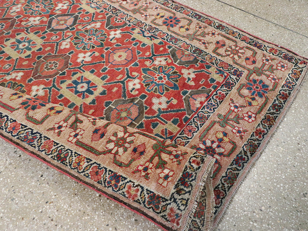 Antique Persian Kurd Bidjar Accent Rug, No.8965 - Galerie Shabab