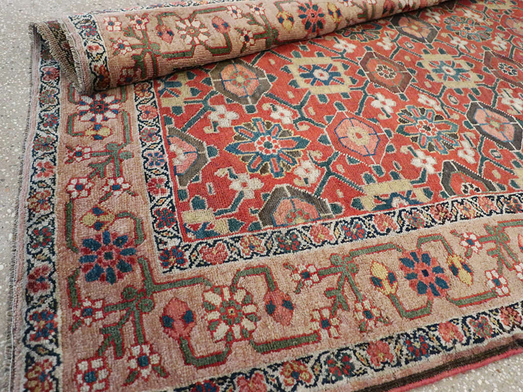 Antique Persian Kurd Bidjar Accent Rug, No.8965 - Galerie Shabab