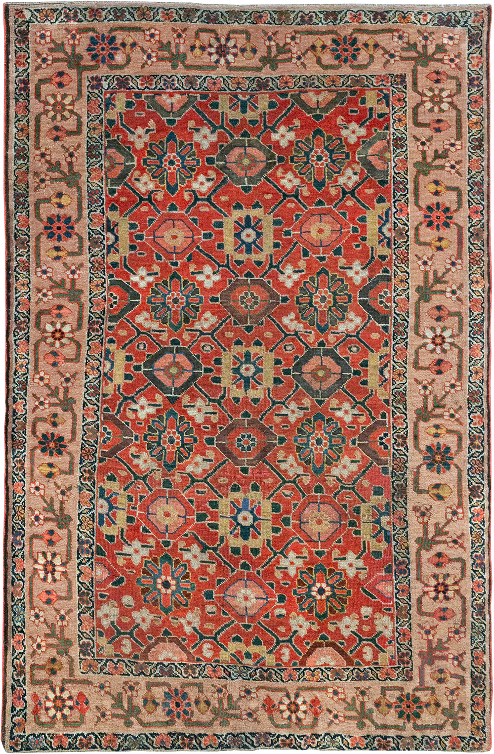 Antique Persian Kurd Bidjar Accent Rug, No.8965 - Galerie Shabab