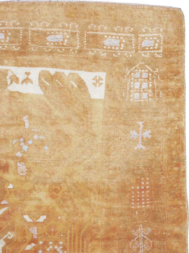 Vintage Afghan Baluch Carpet, No.8966 - Galerie Shabab