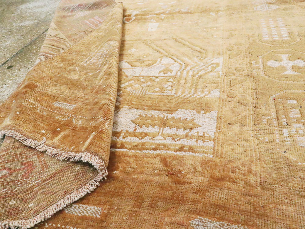 Vintage Afghan Baluch Carpet, No.8966 - Galerie Shabab