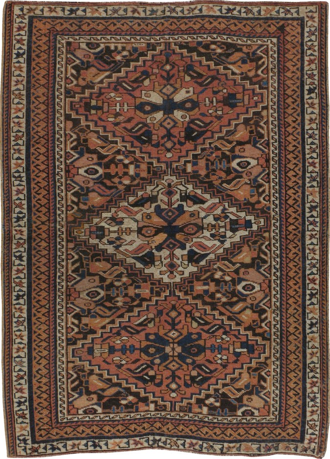 Antique Persian Afshar Rug, No.8967 - Galerie Shabab