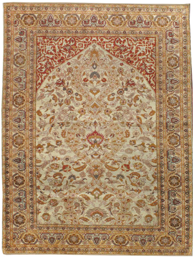 Antique Turkish Kayseri Carpet, No.9022 - Galerie Shabab