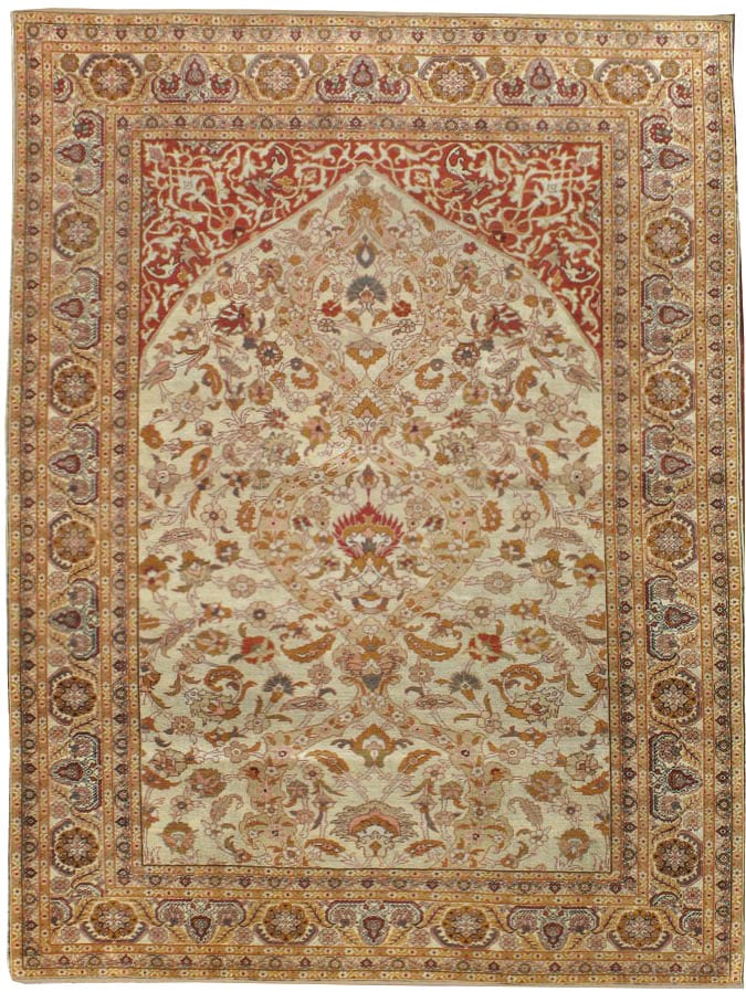 Antique Turkish Kayseri Carpet, No.9022 - Galerie Shabab