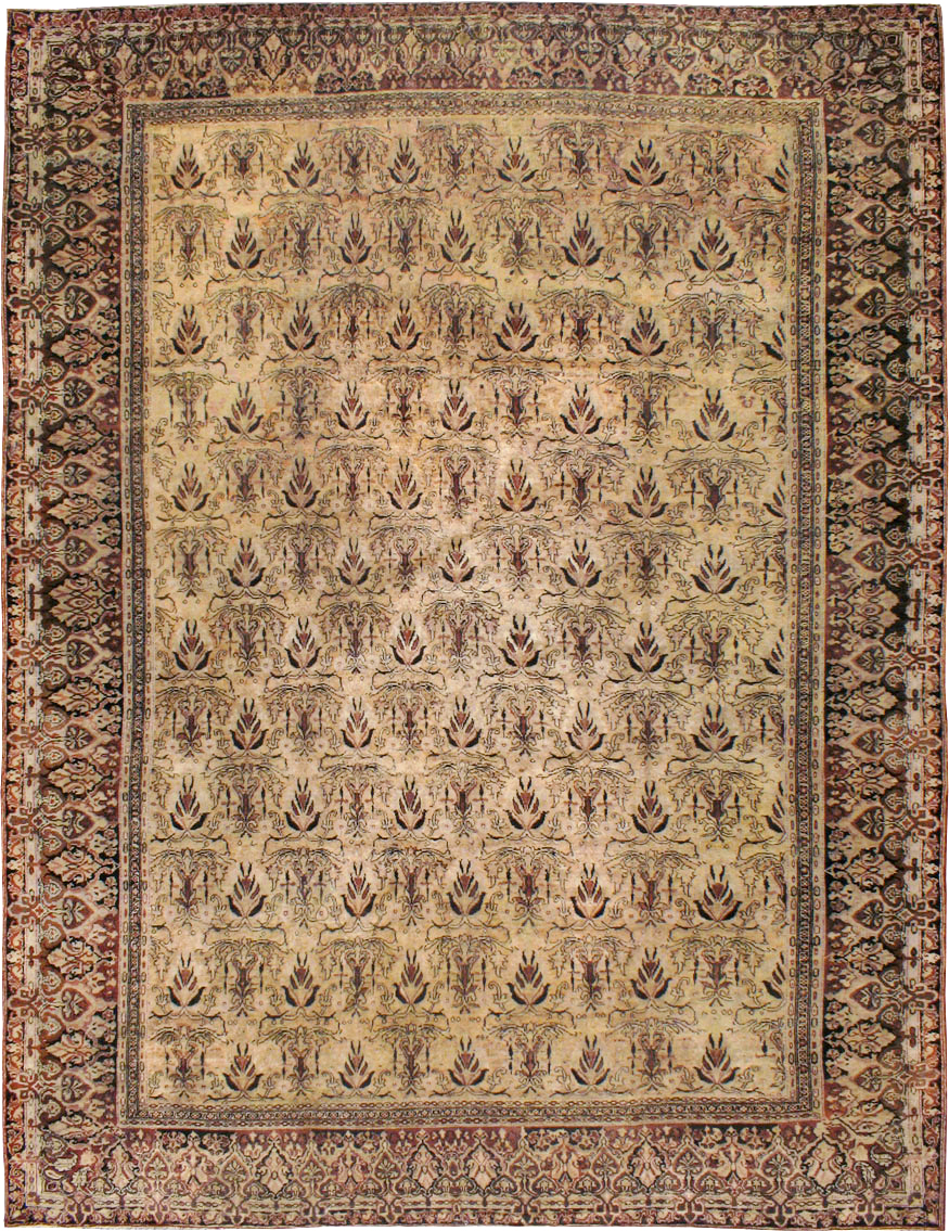 Antique Indian Lahore Carpet, No.9023 - Galerie Shabab