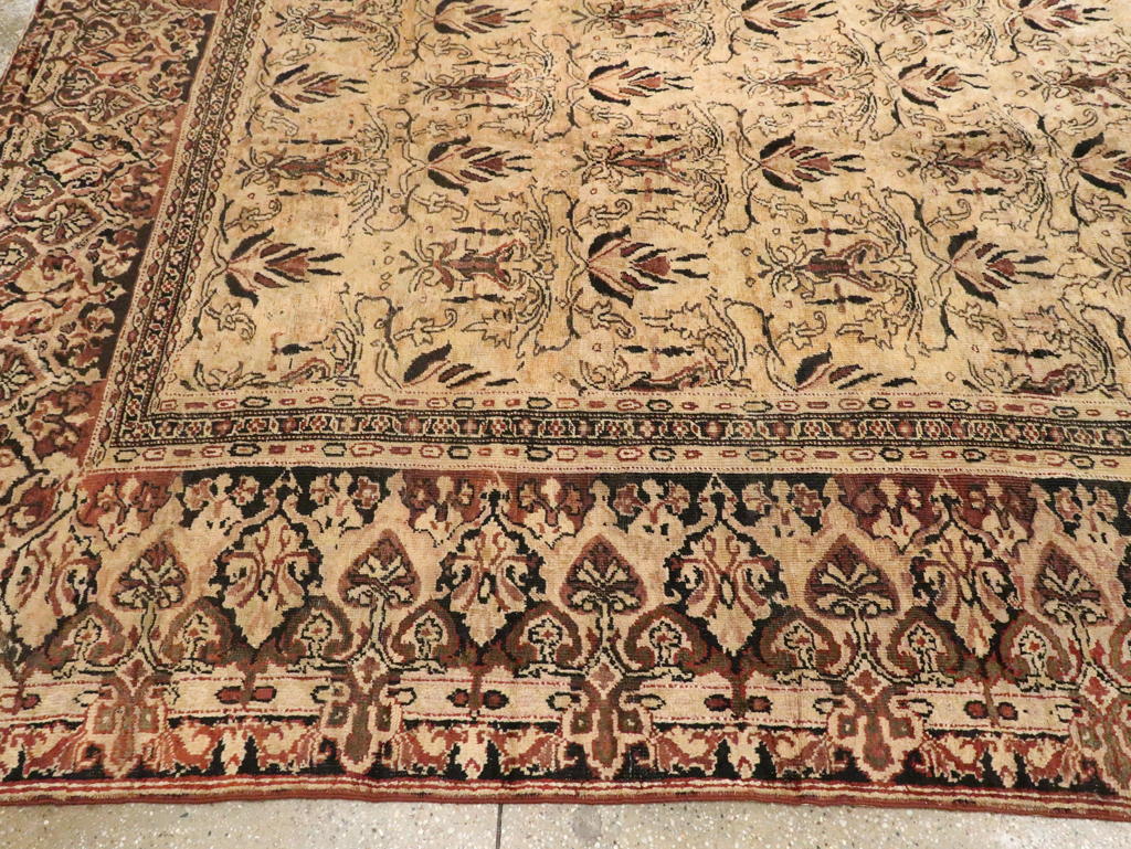 Antique Indian Lahore Carpet, No.9023 - Galerie Shabab