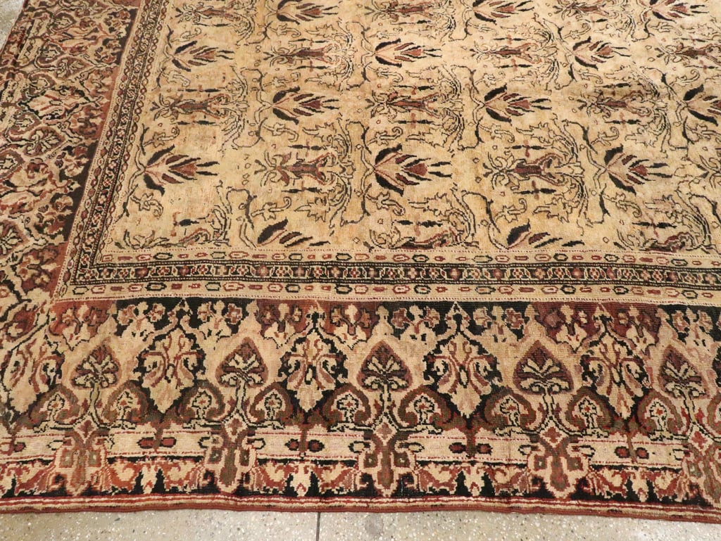 Antique Indian Lahore Carpet, No.9023 - Galerie Shabab