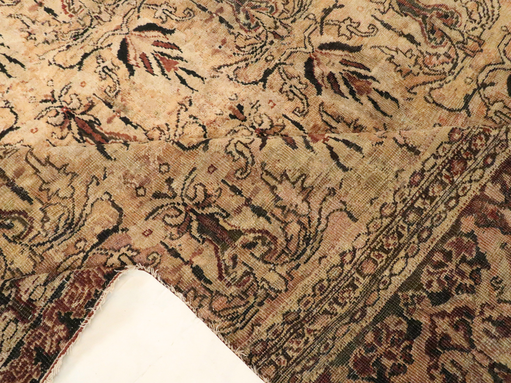 Antique Indian Lahore Carpet, No.9023 - Galerie Shabab