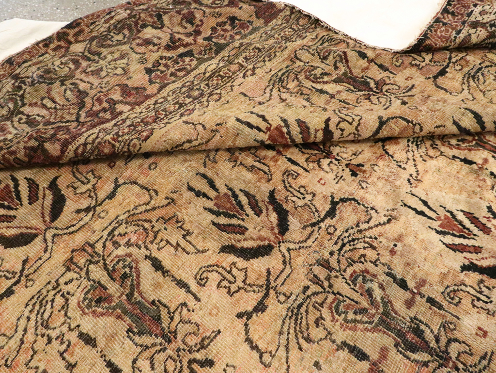 Antique Indian Lahore Carpet, No.9023 - Galerie Shabab