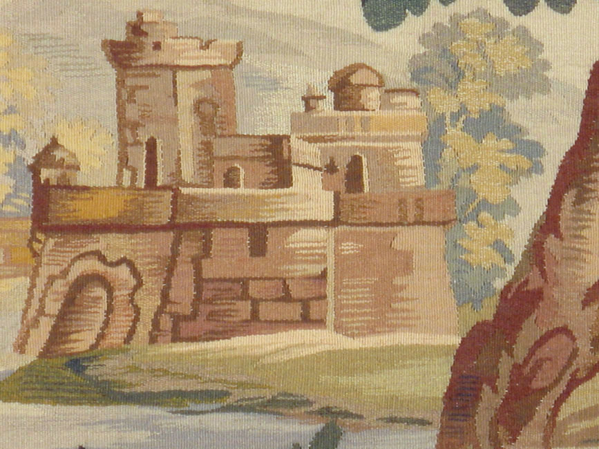 Antique French Tapestry, No.9031 - Galerie Shabab