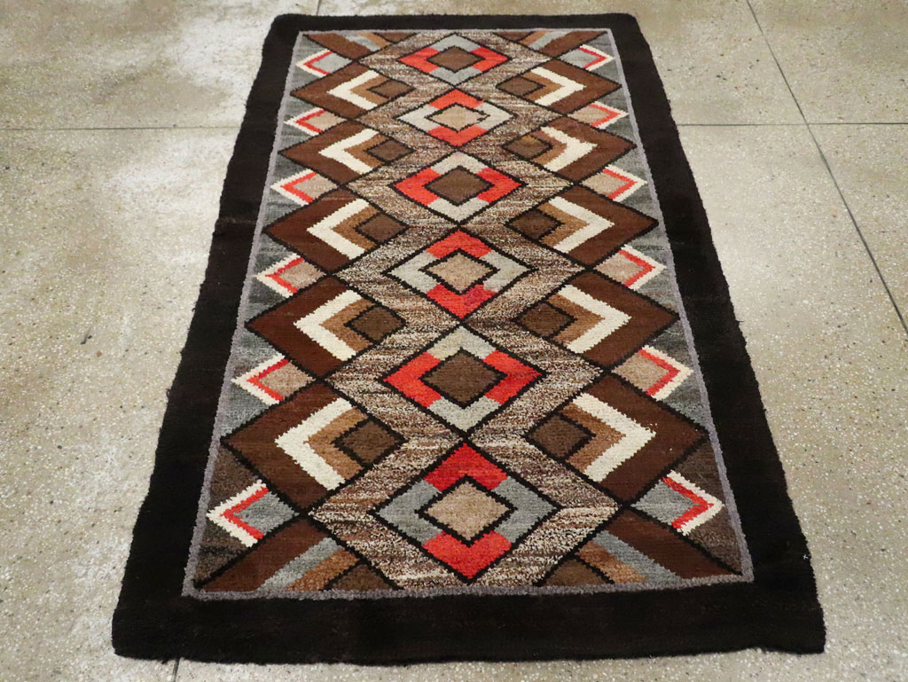 Vintage Art Deco Rug, No.9032 - Galerie Shabab