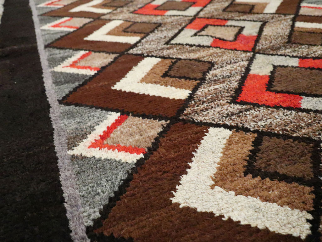 Vintage Art Deco Rug, No.9032 - Galerie Shabab
