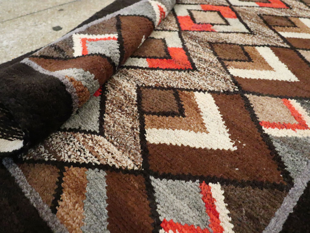 Vintage Art Deco Rug, No.9032 - Galerie Shabab