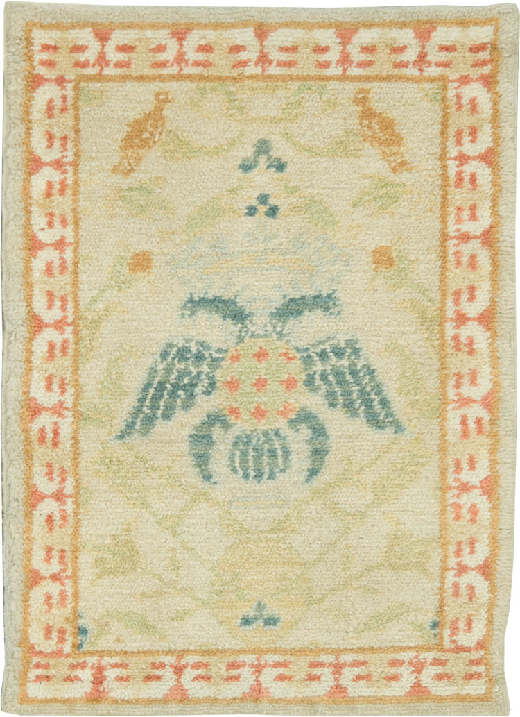 Antique Spanish Cuenca Carpet, No.9040 - Galerie Shabab