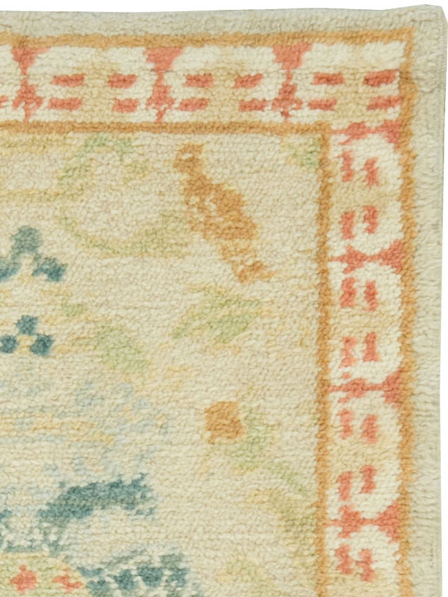 Antique Spanish Cuenca Carpet, No.9040 - Galerie Shabab