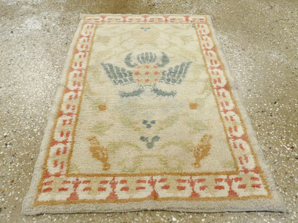 Antique Spanish Cuenca Carpet, No.9040 - Galerie Shabab
