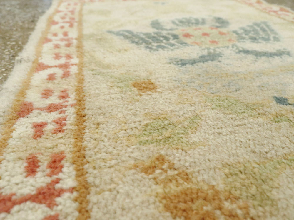 Antique Spanish Cuenca Carpet, No.9040 - Galerie Shabab