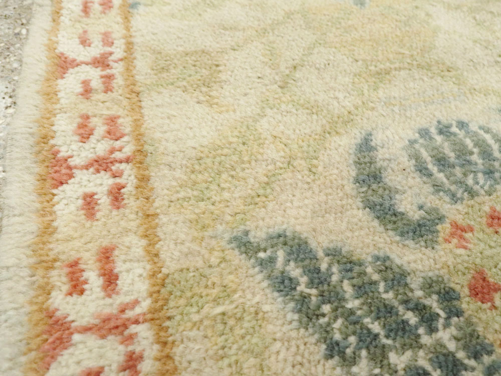 Antique Spanish Cuenca Carpet, No.9040 - Galerie Shabab