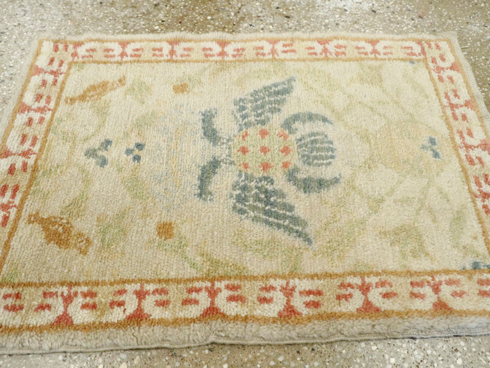 Antique Spanish Cuenca Carpet, No.9040 - Galerie Shabab