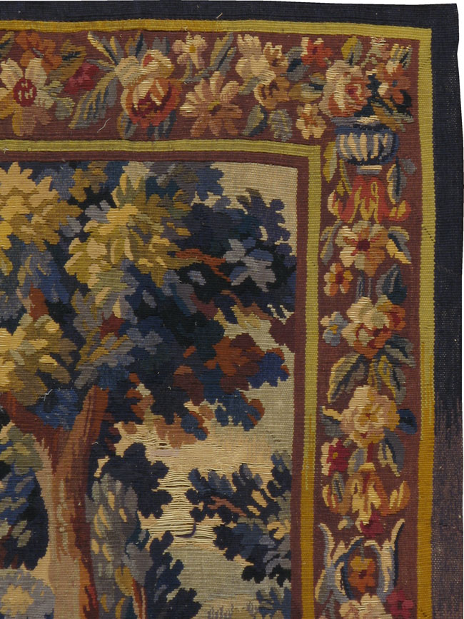 Antique French Tapestry, No.9055 - Galerie Shabab