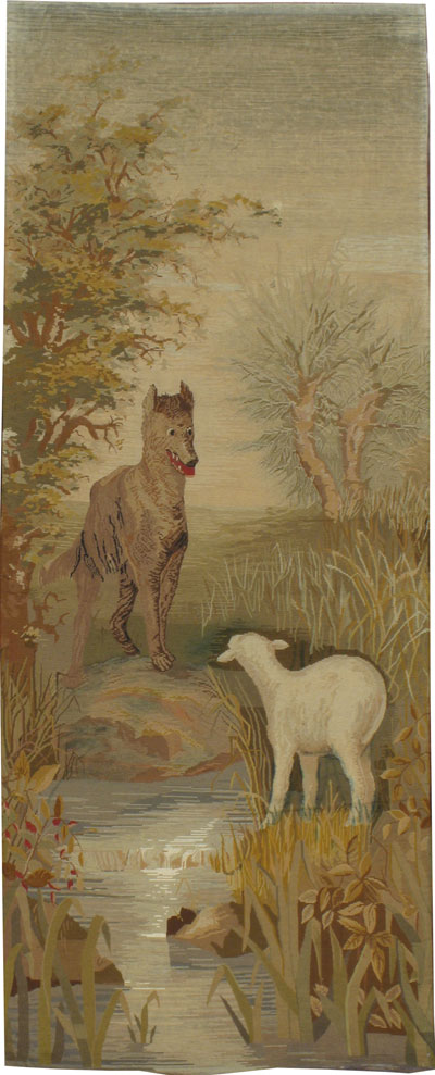 Vintage French Tapestry, No.9062 - Galerie Shabab