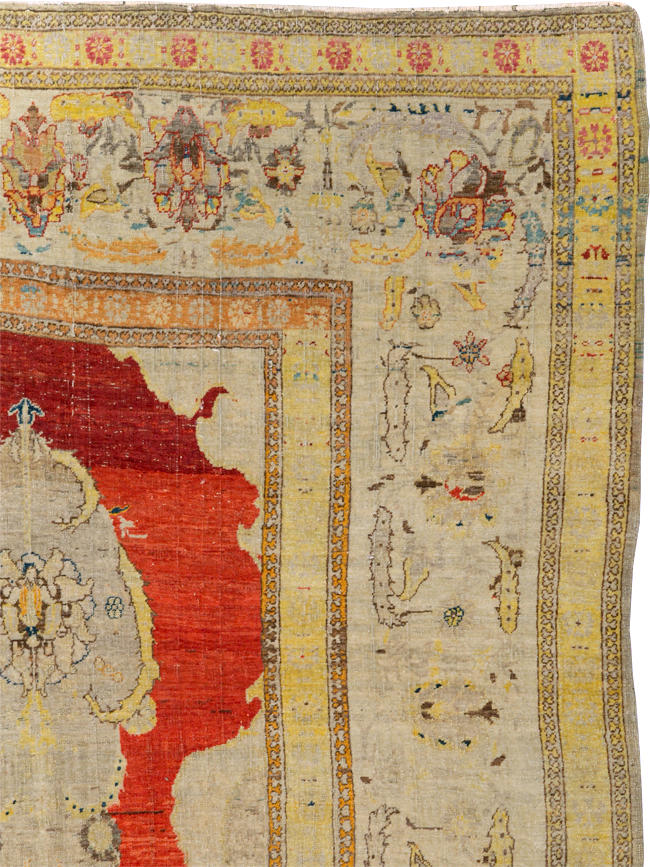 Antique Tabriz Hagi Jalili Carpet, No.9069 - Galerie Shabab