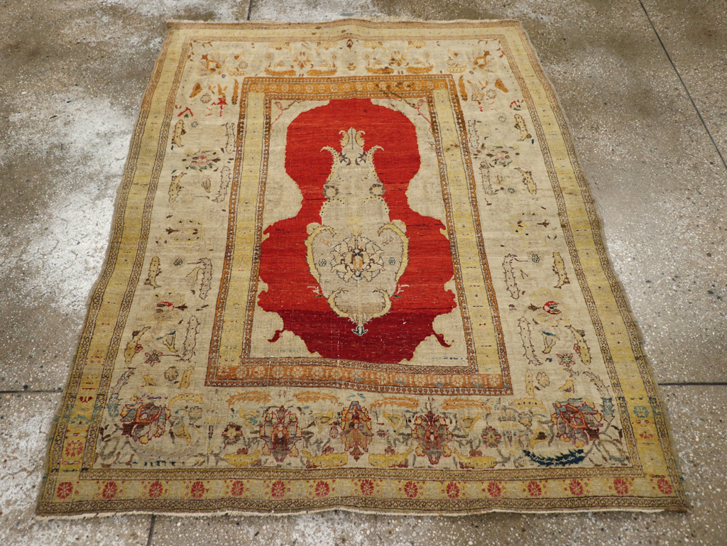 Antique Tabriz Hagi Jalili Carpet, No.9069 - Galerie Shabab