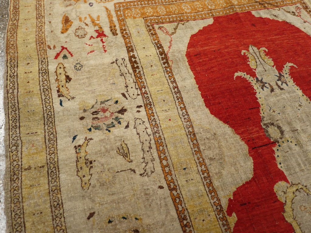 Antique Tabriz Hagi Jalili Carpet, No.9069 - Galerie Shabab