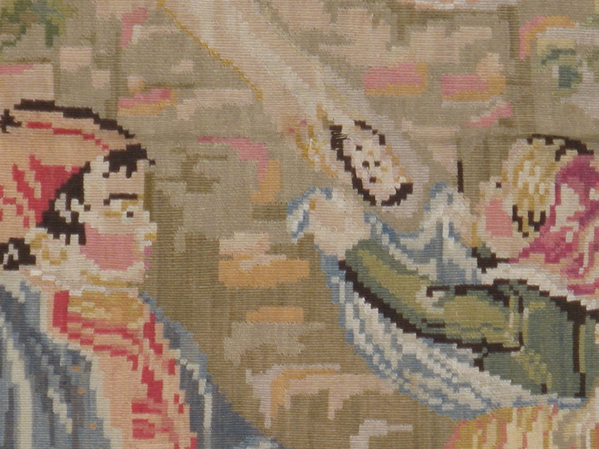 Antique Ukrainian Bessarabian Carpet, No.9070 - Galerie Shabab