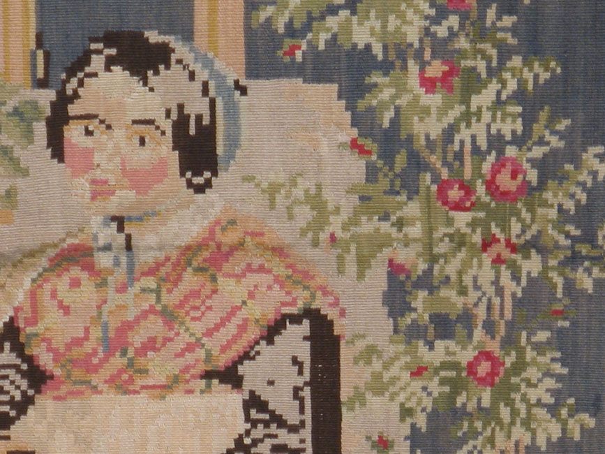 Antique Ukrainian Bessarabian Carpet, No.9070 - Galerie Shabab