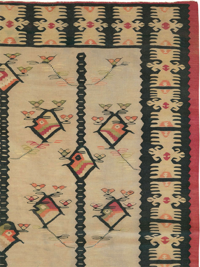 Antique Ukrainian Bessarabian Carpet, No.9073 - Galerie Shabab