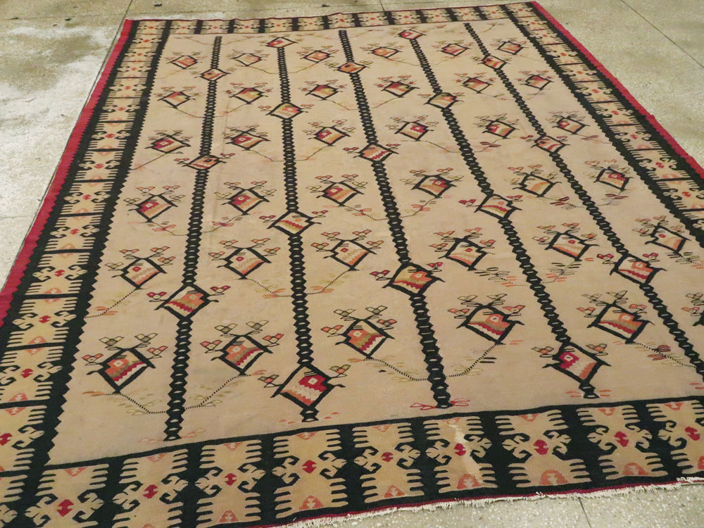 Antique Ukrainian Bessarabian Carpet, No.9073 - Galerie Shabab
