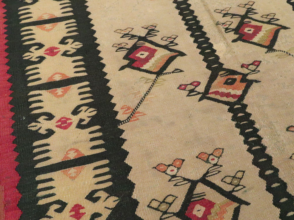 Antique Ukrainian Bessarabian Carpet, No.9073 - Galerie Shabab