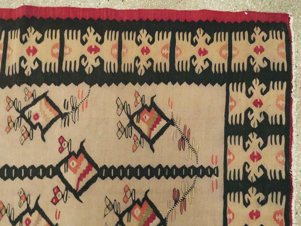 Antique Ukrainian Bessarabian Carpet, No.9073 - Galerie Shabab