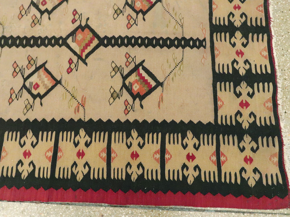 Antique Ukrainian Bessarabian Carpet, No.9073 - Galerie Shabab