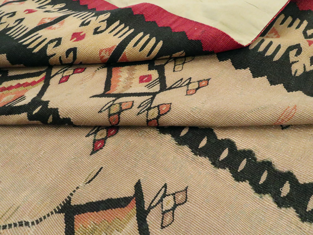 Antique Ukrainian Bessarabian Carpet, No.9073 - Galerie Shabab