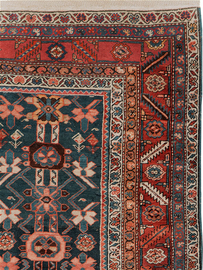 Antique Persian Bakshaish Pictorial Rug, No.9079 - Galerie Shabab