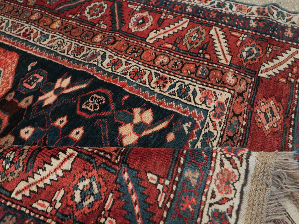 Antique Persian Bakshaish Pictorial Rug, No.9079 - Galerie Shabab