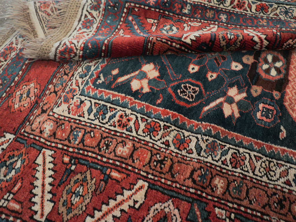 Antique Persian Bakshaish Pictorial Rug, No.9079 - Galerie Shabab