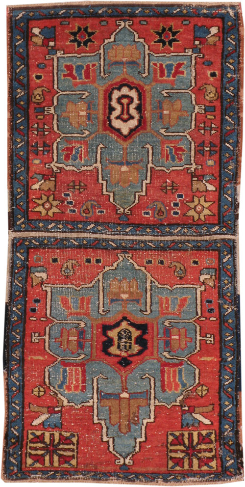 Antique Persian Heriz Rug, No.9088 - Galerie Shabab