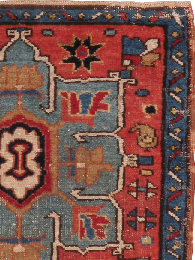 Antique Persian Heriz Rug, No.9088 - Galerie Shabab
