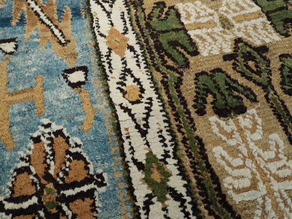 Antique Spanish Cuenca Rug, No.9093 - Galerie Shabab