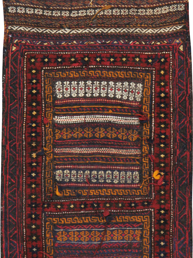 Vintage Afghan Tribal Kilim Runner, No.9098 - Galerie Shabab