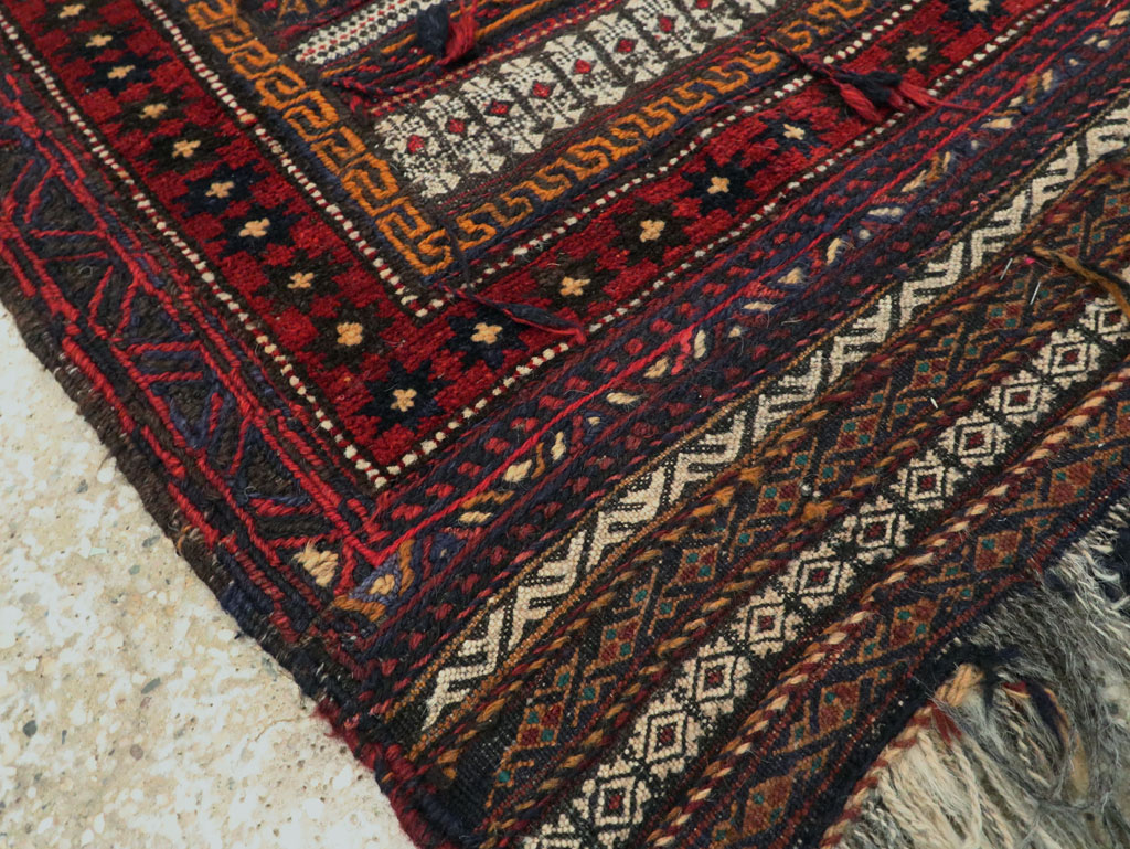 Vintage Afghan Tribal Kilim Runner, No.9098 - Galerie Shabab