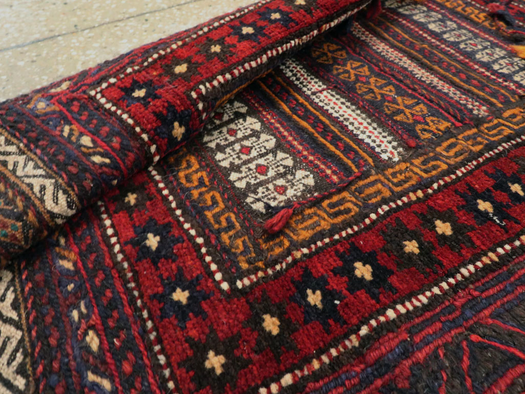 Vintage Afghan Tribal Kilim Runner, No.9098 - Galerie Shabab